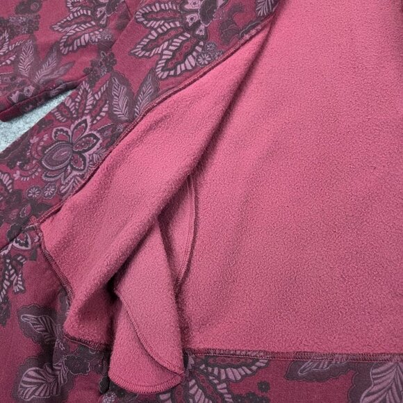 Bryn Walker Margo Coat Cardigan Womens Large Bamboo Organic‎ Floral Lagenlook - Picture 7 of 13